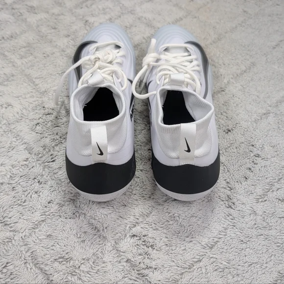 Nike Air Zoom Vapor Pro 1 White Black Football Cleats Mens Sz 11.5 IB2495-105